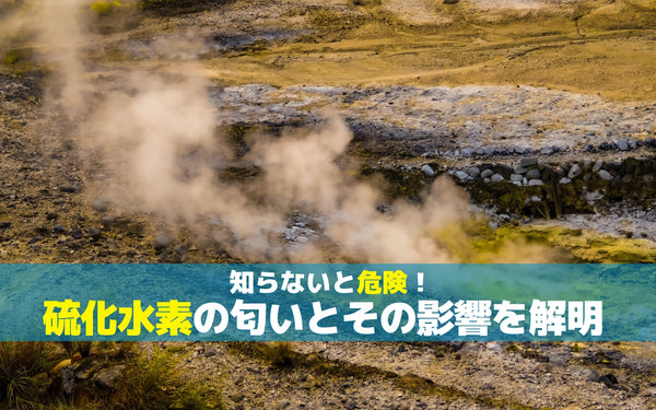 知らないと危険！硫化水素の匂いとその影響を解明